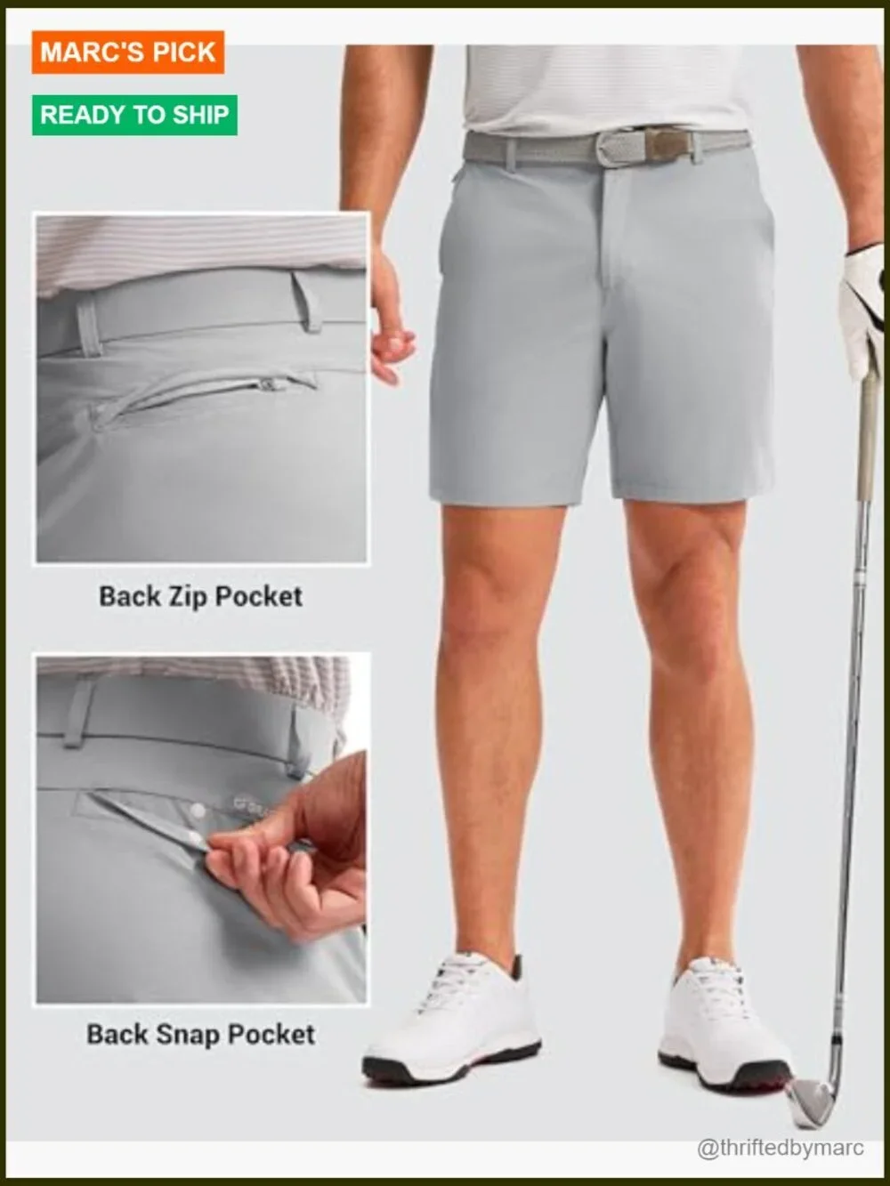 Men's Golf Shorts 7